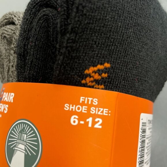 NEW Weatherproof Vintage 4-Pack Men's Size 6-12 Wool Blend Crew Socks Outdoor - Picture 5 of 7